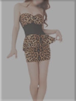 ボディコン(豹)